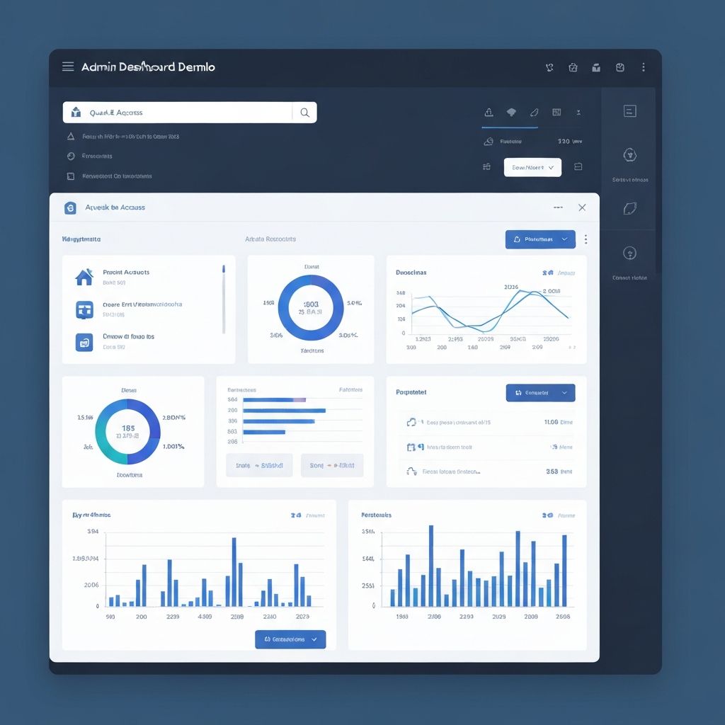Admin Dashboard Demo