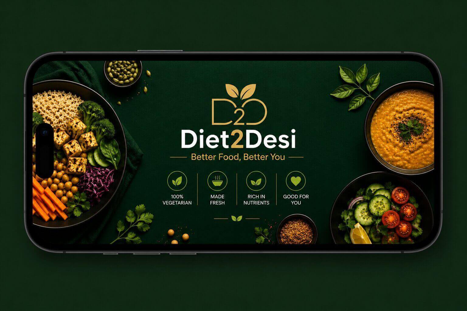 Diet2Desi screenshot 2